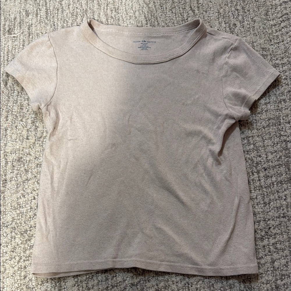 soft cotton brandy Melville tee
